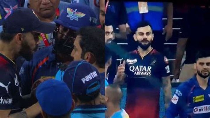 Virat Kohli, Gautam Gambhir fined 100% match fees after LSG vs RCB game – India TV
