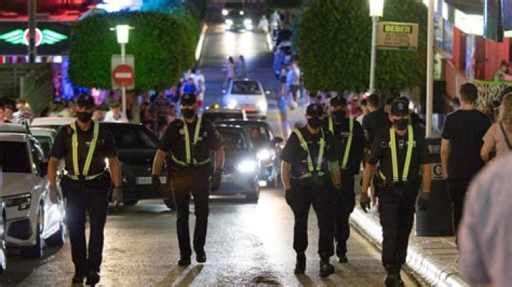 Magaluf armed cops crack down on 'disgraceful' boozing & fights after Brits return to try shake of 'party resort' image