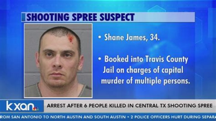 Who Is Shane James? Man Arrested After Texas Shooting Spree