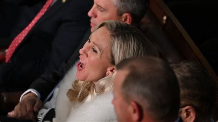 Marjorie Taylor Greene Blames Biden for Jan. 6 Rioter's Death