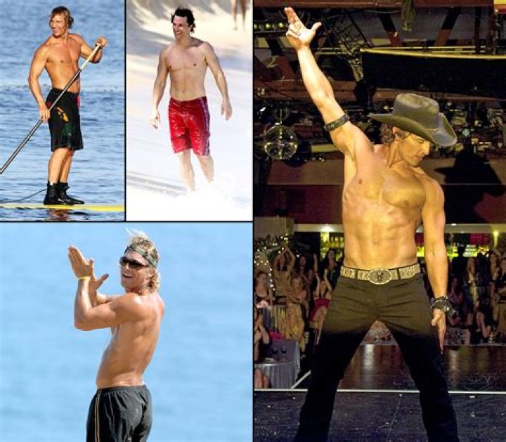 Matthew McConaughey's Hottest Shirtless Moments