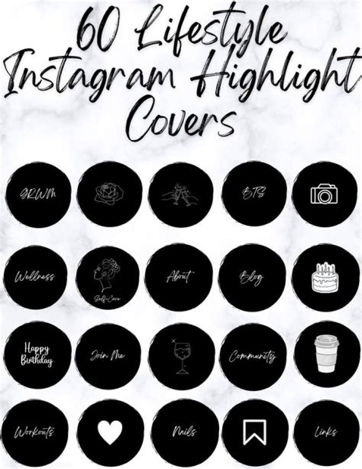Me Instagram Highlight Cover Black: Elevate Your Profile With Stylish Aesthetics