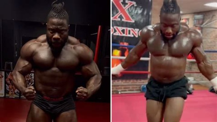 Meet 'NDO Champ', bodybuilding sensation who fled war-torn Liberia and is set to face Roy Jones Jr in boxing ring