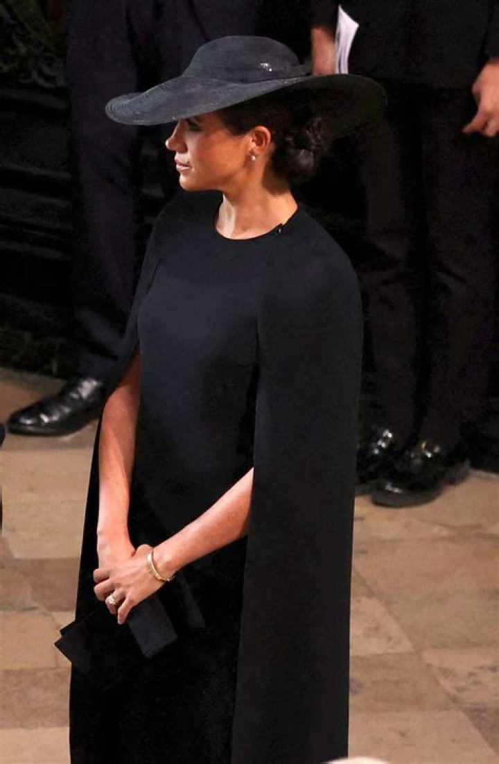 Meghan Markle Wears Earrings From the Queen to Her Funeral