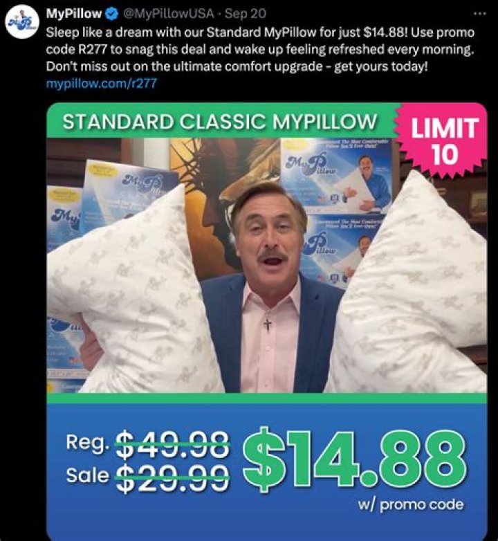 Mike Lindell Auction Flops As Multiple MyPillow Products Fail To Sell