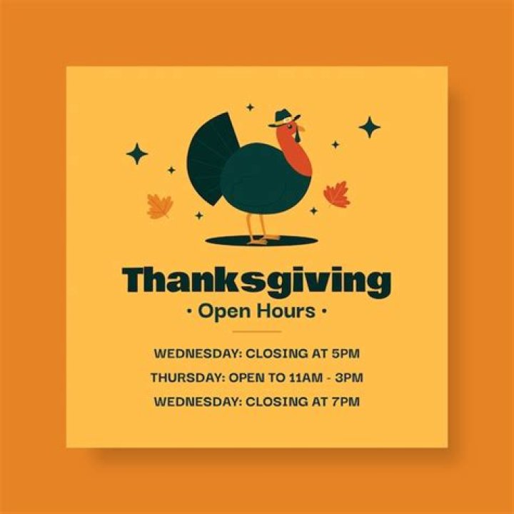 Are movie theaters open on Thanksgiving Day?