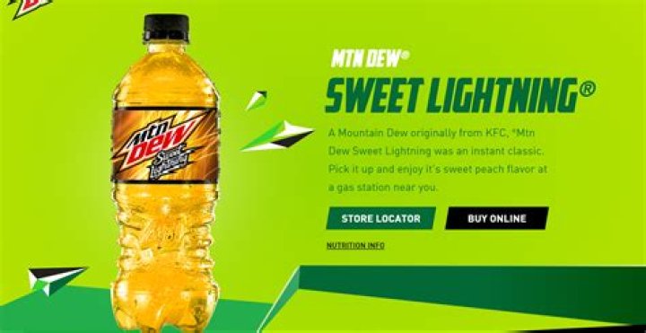 Unleashing The Flavor: A Deep Dive Into MT Dew Sweet Lightning