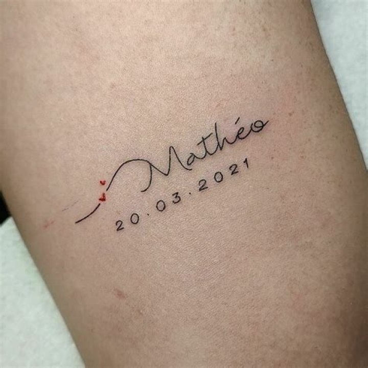 I wanted a tattoo of my son's name but didn't realise the epic fail until it was way too late, it’s so awkward