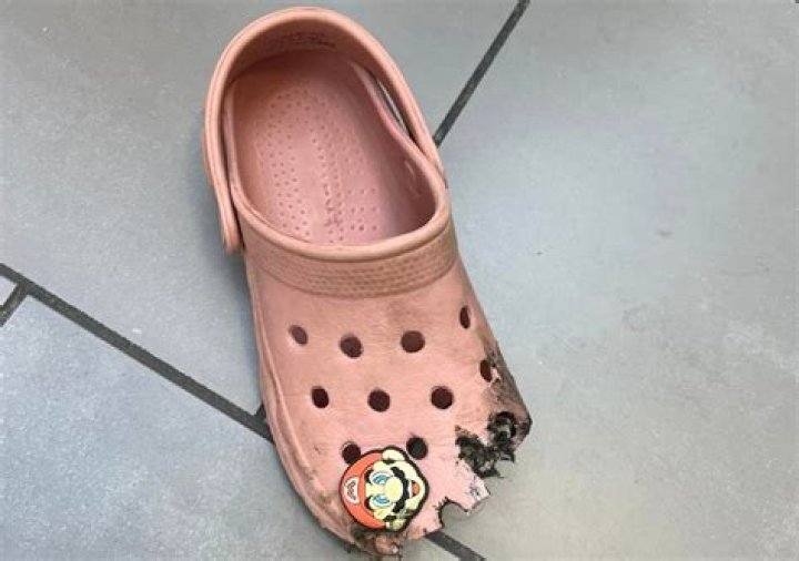 Mum shares urgent warning NEVER to wear Crocs on an escalator - after her daughter narrowly avoids a horrific injury