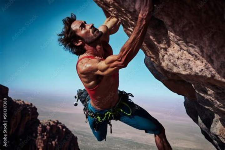 Naked rock climber says she loves posing for pics in the buff and says ‘it’s not porn its art’