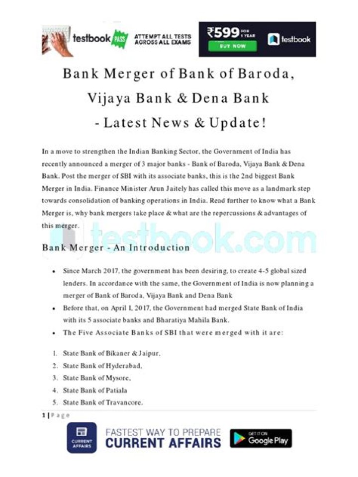 Bank of Baroda, Vijaya Bank, Dena Bank merger announced by Modi Govt; Industry body gives thumbs up – India TV