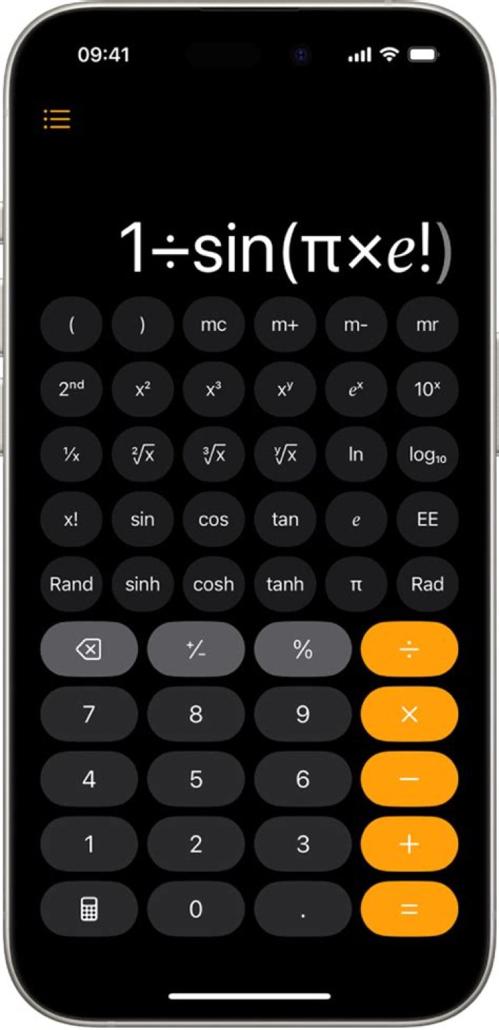 How to use scientific calculator on iPhone – India TV