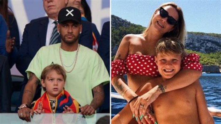 Who is Neymar's first son Davi Lucca da Silva Santos and who is his mother?