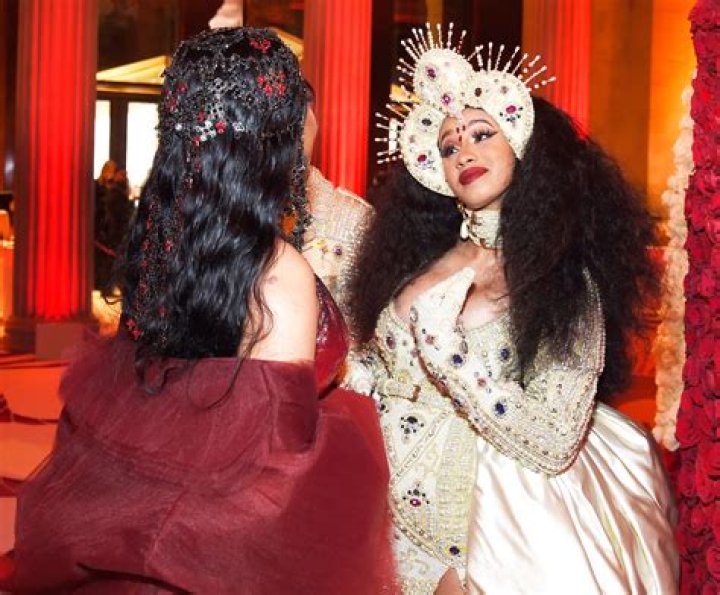 Nicki Minaj, Cardi B Hung Out at 2018 Met Gala After Feud