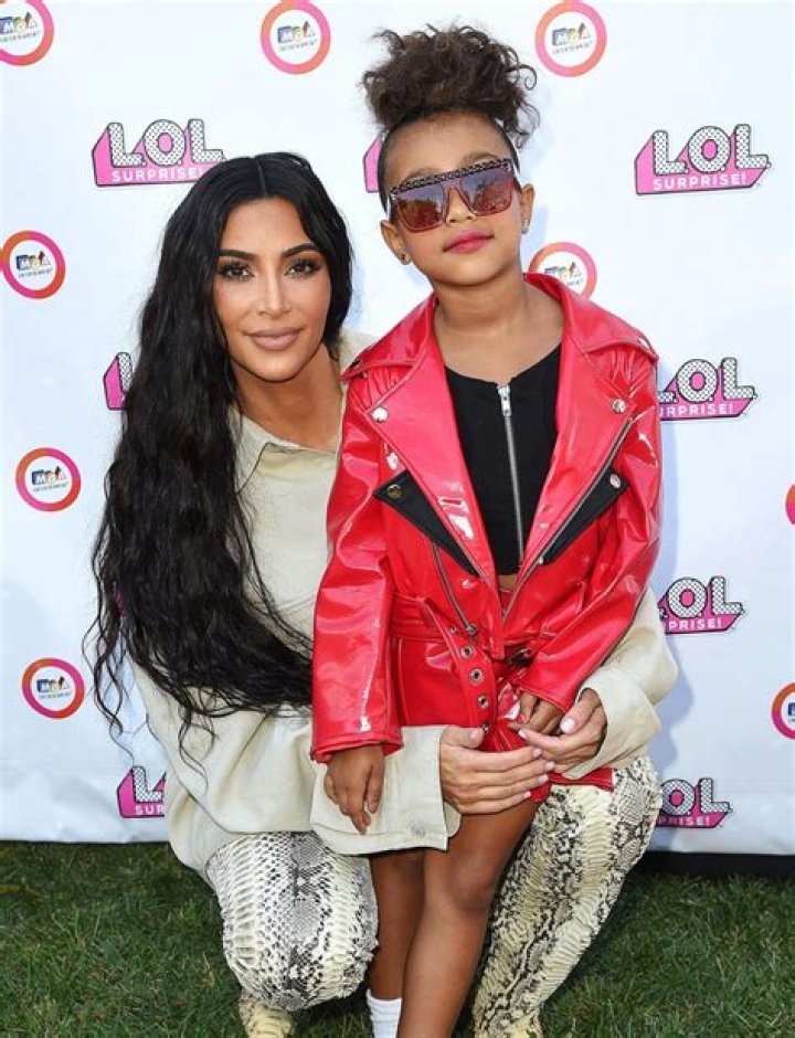 North West Pranks Brother Psalm With Kim Kardashian’s Beauty Line