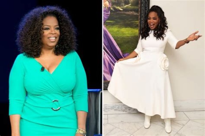 Oprah Winfrey, 69, shows off skinnier-than-ever waist in tight white dress at the Smithsonian after drastic weight loss