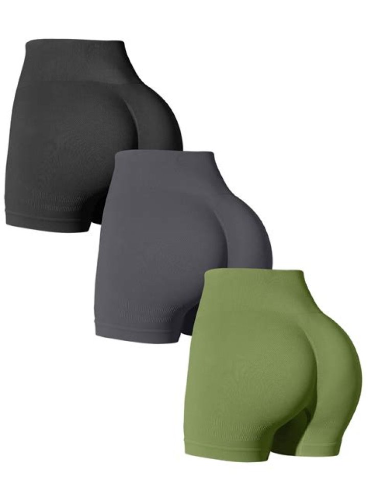 OQQ Yoga Shorts Will Give You That Confidence-Boosting Peachy Look