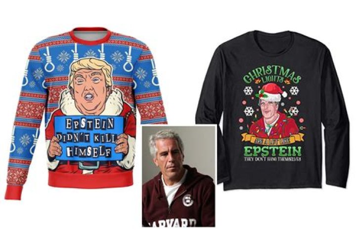 Outrage as Jeffrey Epstein Christmas jumpers go on sale declaring paedo ‘didn’t kill himself’ – The US Sun