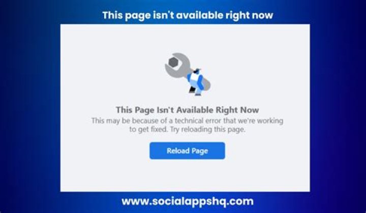 Understanding The "Page Isn't Available Right Now" Error: Causes And Solutions