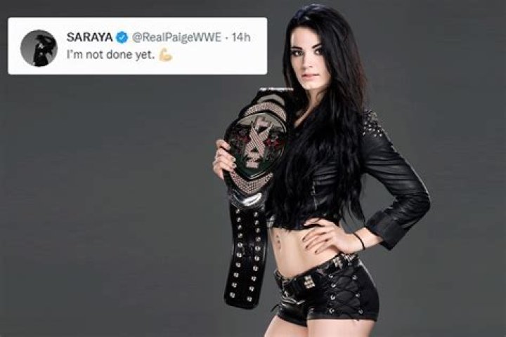 Paige hints at shock WWE return and says 'I'm not done yet' after being forced to retire aged 29 due to neck injury