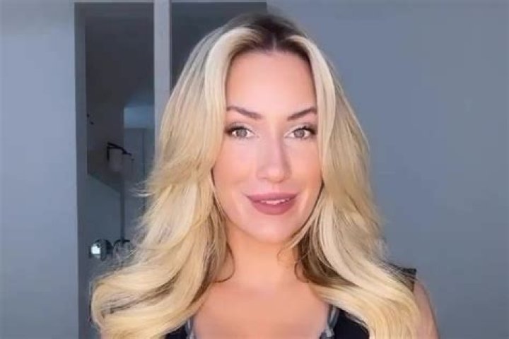 Paige Spiranac makes her bold 2023 sport predictions... but fans more interested in what stunning influencer is wearing