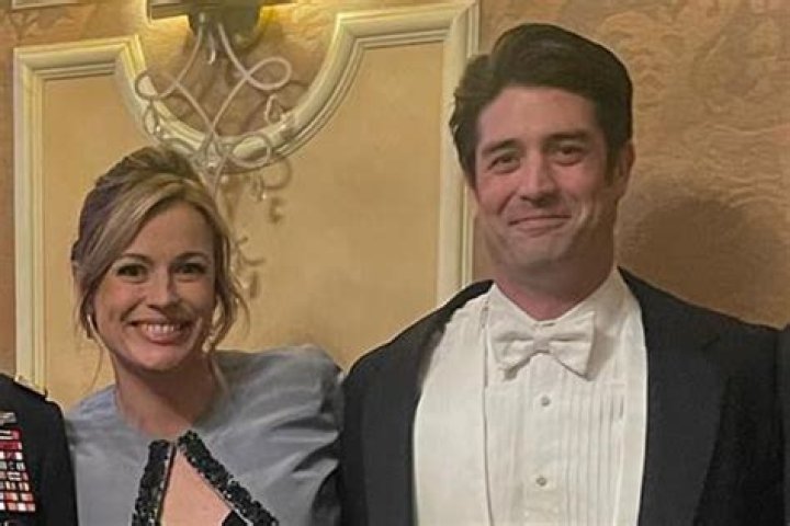 Who is Pamela Brown's husband, Adam Wright?