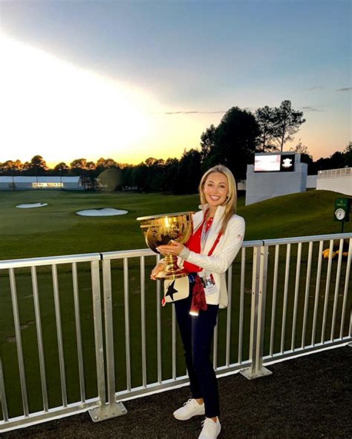 Who is Patrick Cantlay's wife, Nikki Guidish?