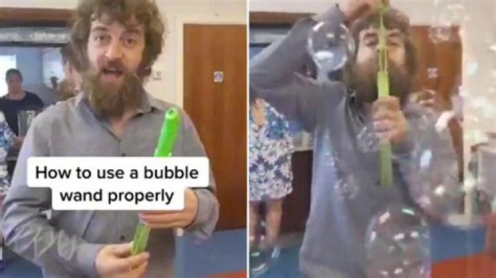 People are only just realising they've been using bubble wands wrong - and the right way will save tonnes of tears