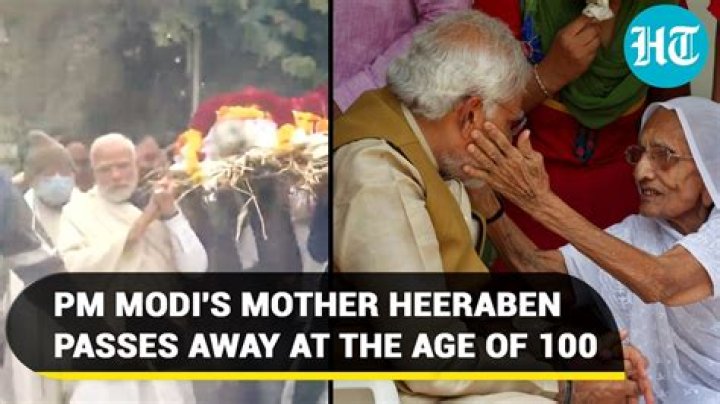 PM Modi’s mother dies | When PM Modi broke down in tears recalling Heeraben’s sacrifices