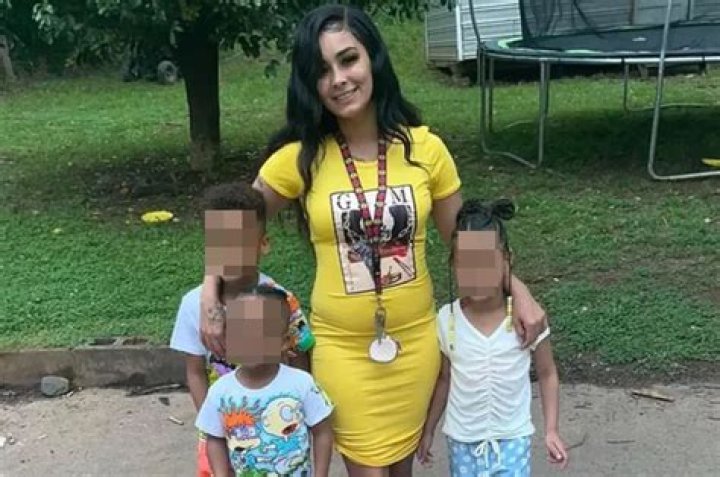 Gruesome remains of pregnant mom-of-three found before police arrest couple who 'knew their victim & targeted her'
