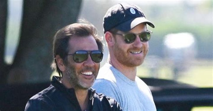 Prince Harry and Pal Nacho Figueras Film New Project at Polo Match