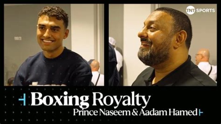 Brit legend Prince Naseem Hamed’s son Aadam, 20, shows off rapid hand speed with fans excited over emulating his dad – The US Sun