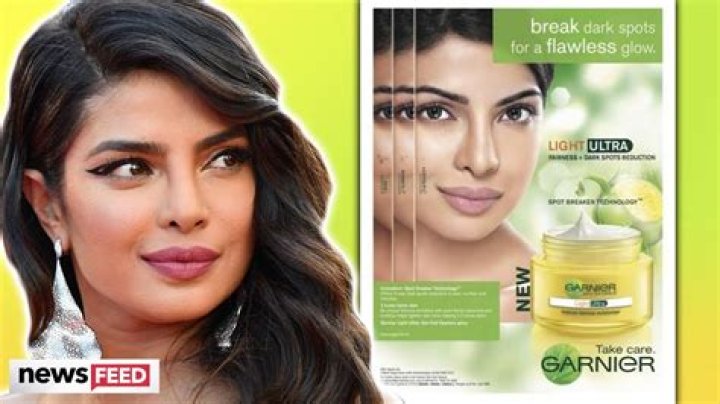 Priyanka Chopra Regrets Endorsing Skin-Lightening Cream