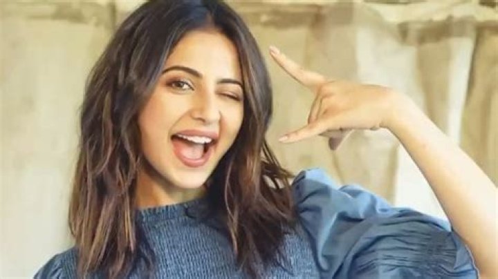 Rakul Preet Singh tries the Handstand T-shirt Challenge. Watch video – India TV