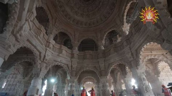 Ram Janmabhoomi Trust releases pics showing carvings inside Ayodhya's Temple – India TV