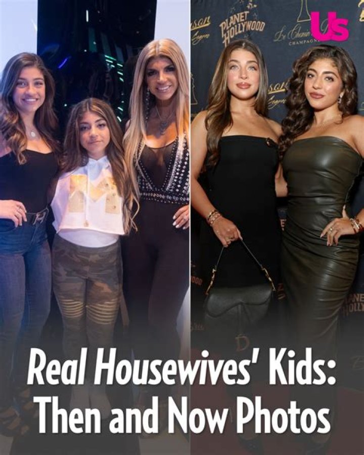 Real Housewives' Children, Then and Now: Pictures