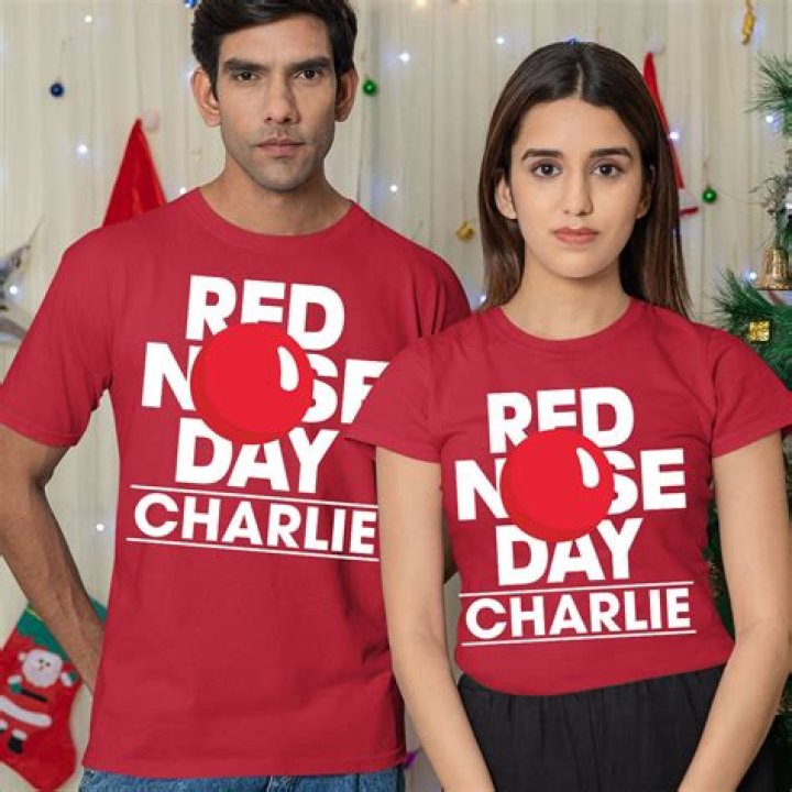 Red Nose Day T-Shirt collection at TK Maxx: Lily Allen & Dermot O'Leary