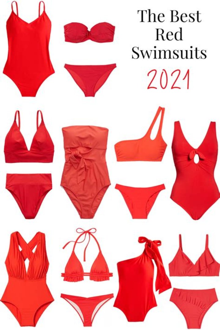 27 Best Red Swimsuits GLAMOUR Editors Are Buying