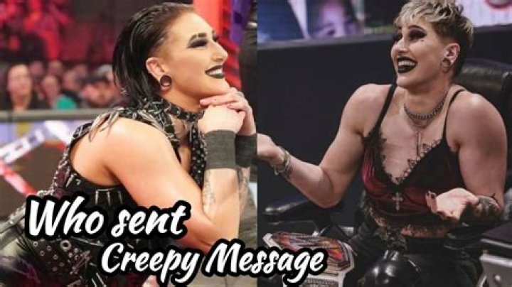 Rhea Ripley Gets Creepy Message From WWE Superstar