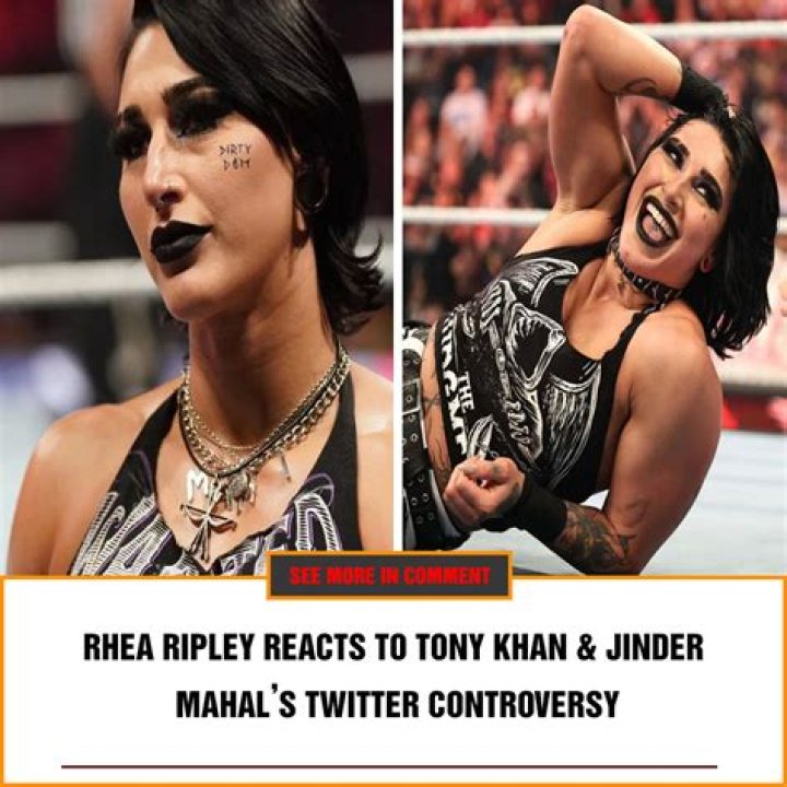 Rhea Ripley Reacts to Tony Khan & Jinder Mahal’s Twitter Controversy