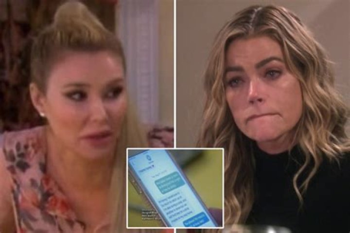 RHOBH Brandi Glanville shows off intimate texts from Denise Richards and claims she 'sucked on' her in shocking preview