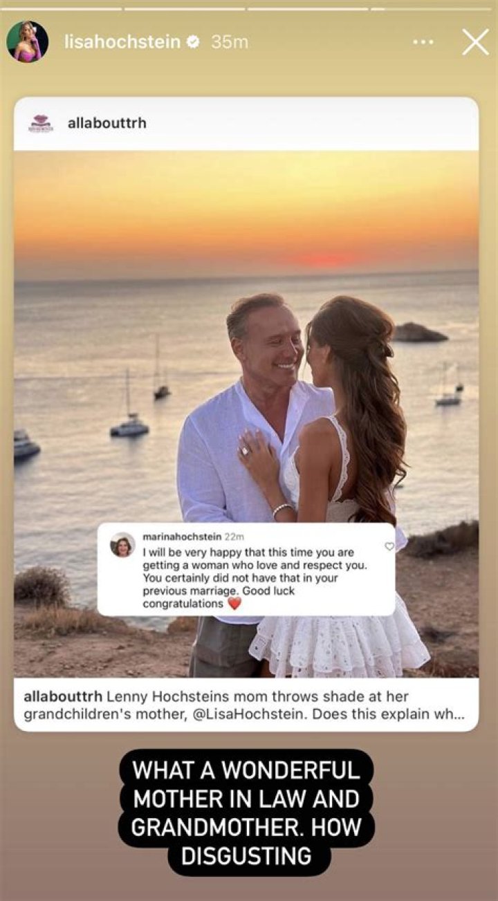 RHOM's Lisa Hochstein to Get $8K a Month From Lenny Amid Divorce