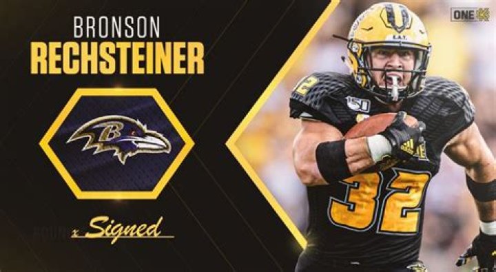 Rick Steiner’s Son Bronson Rechsteiner Cut From Baltimore Ravens