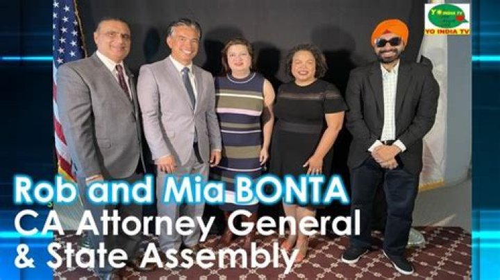 Who is Rob Bonta wife Mialisa Bonta?