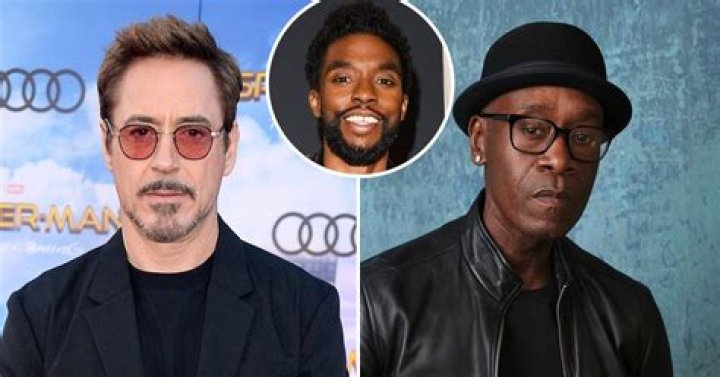 Robert Downey Jr., Don Cheadle Honor Chadwick Boseman