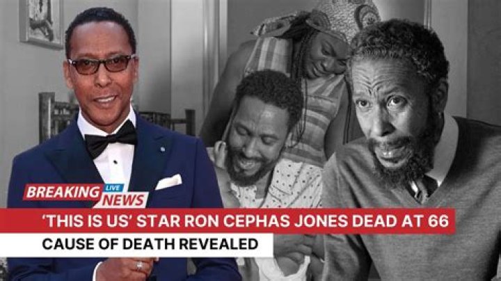 Ron Cephas Jones Dead at 66: Cause of Death Revealed
