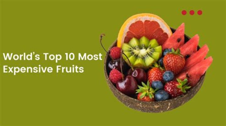 7 world's most expensive fruits – India TV