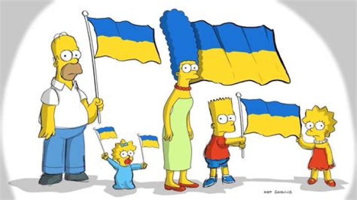 Did 'The Simpsons' declare who will win Russia-Ukraine war? Show raises latter's flag in new cartoon – India TV