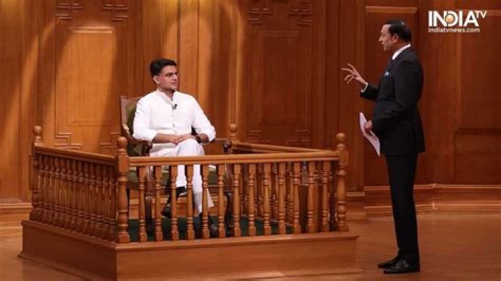 Sachin Pilot in Aap Ki Adalat – India TV