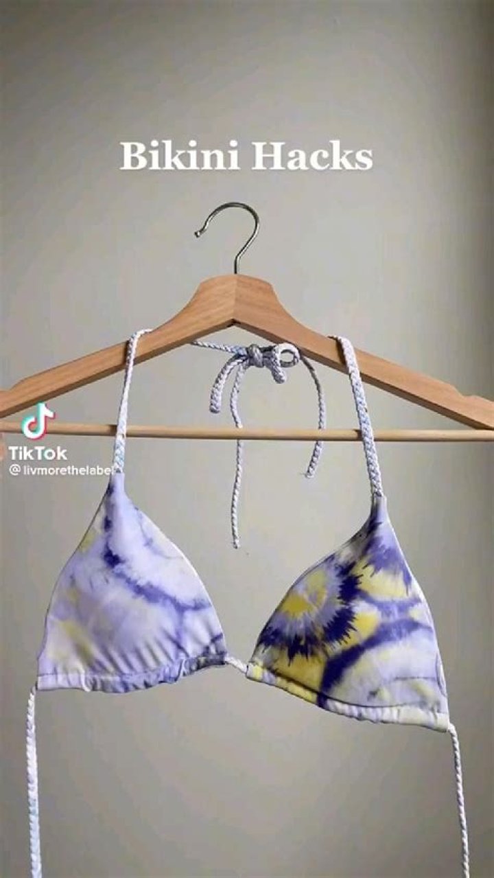 I’m part of the ‘saggy boob club’ & I don’t care if mine aren’t perky… I have a bikini hack to make them look amazing